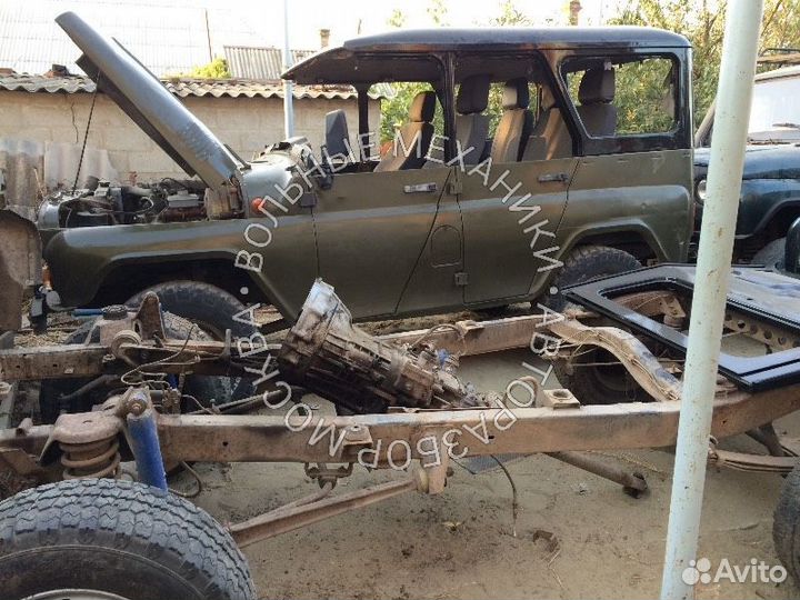 Двери на УАЗ hunter капот крыло. Разборка