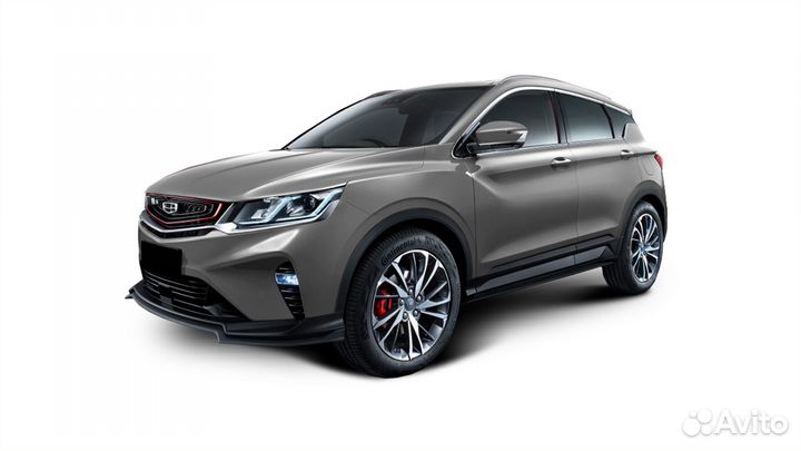 Рамка противотуманной фары левая - geely Coolray