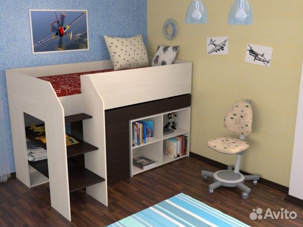 Кровать-чердак 