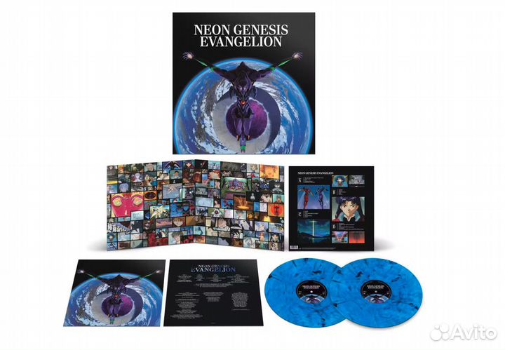 Винил soundtrack Neon Genesis Evangelion 2LP, Blue