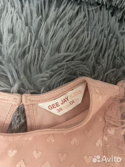 Платье для девочки + меховая накидка