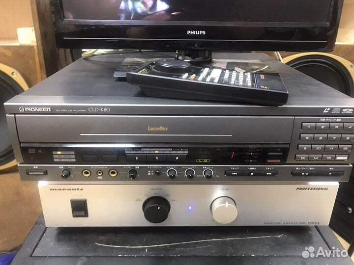 Ld laser disc pioneer cld-k80 Japan