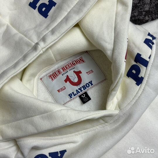 True religion x playboy hoodie оригинал