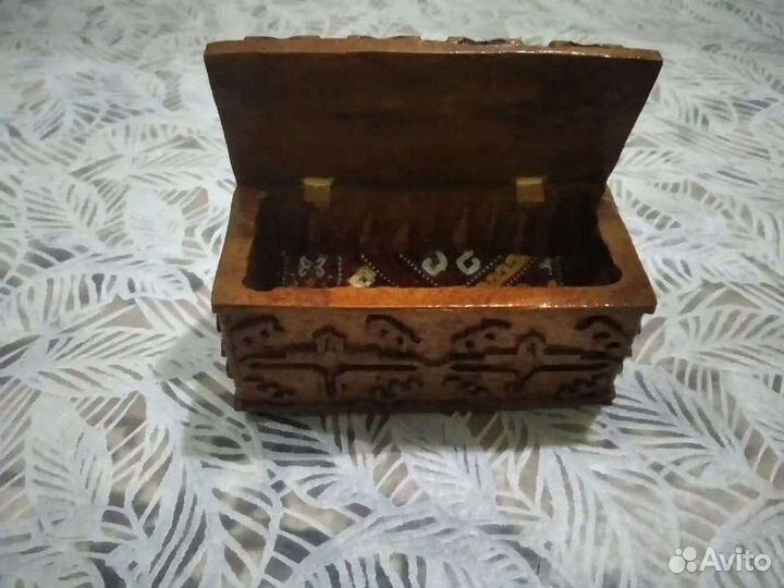 Деревянная шкатулка ручная работа