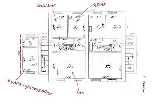 3-к. квартира, 80,5 м², 2/2 эт.