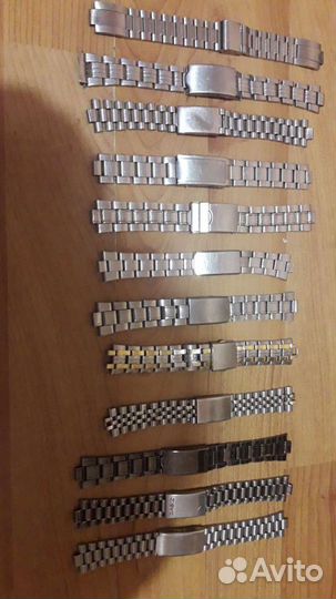 Браслеты для часов разные много