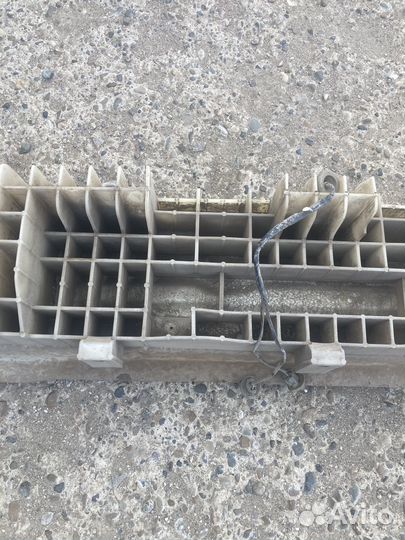 Задний усилитель бампера daewoo nexia