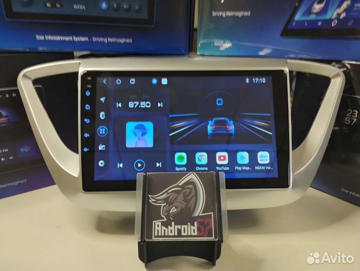 Магнитола Hyundai solaris 2