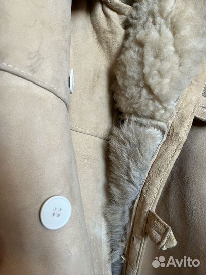 Полушубок из овчины армейский