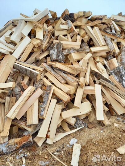 Дрова береза колотые