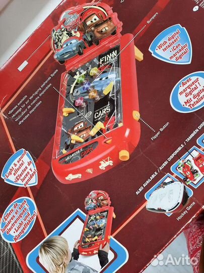 Суперпинбол Тачки Дисней Pinball