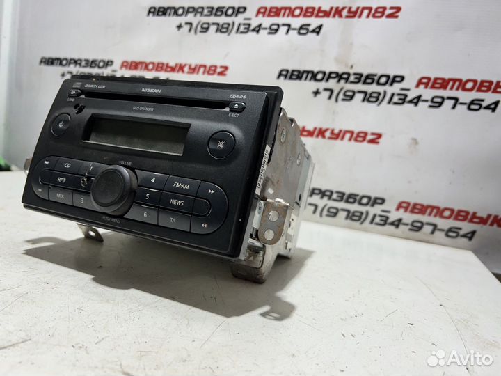 Магнитола штатная Nissan Note E11