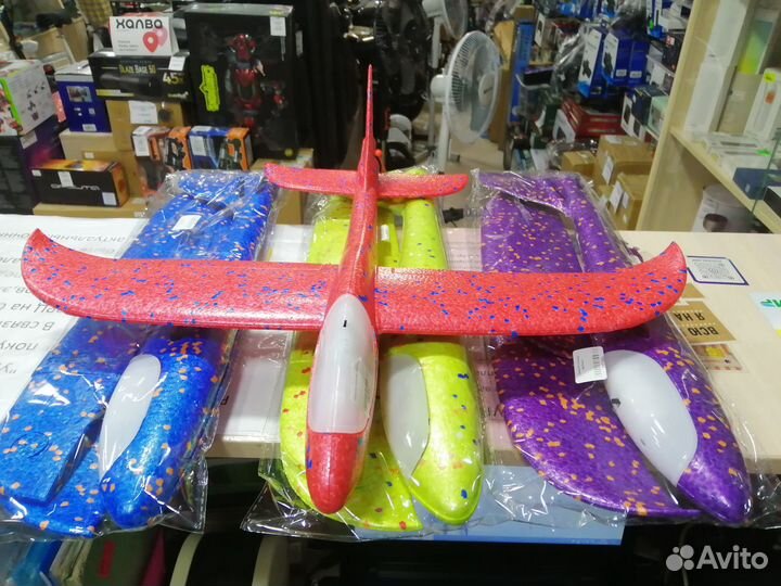 Самолёт-планер (разные цвета)