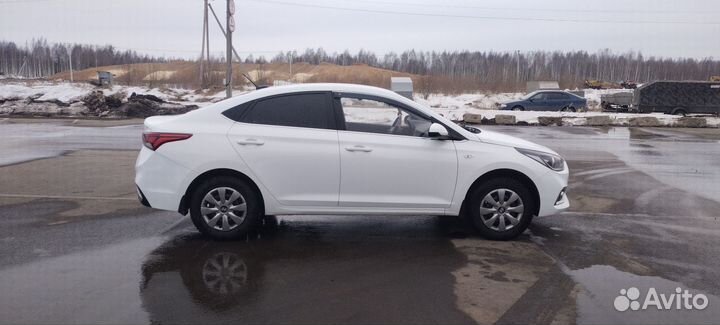 Hyundai Solaris 1.6 МТ, 2018, 105 000 км