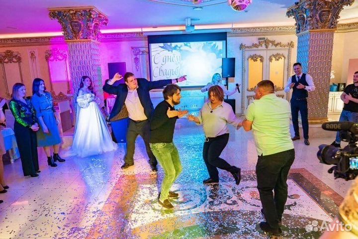 Ведущий на свадьбу + Dj с оборудованием