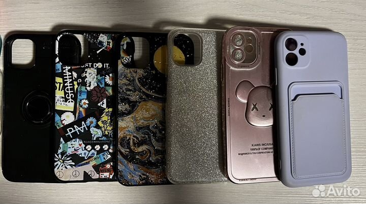 Чехлы на iPhone 11 (цена за все)