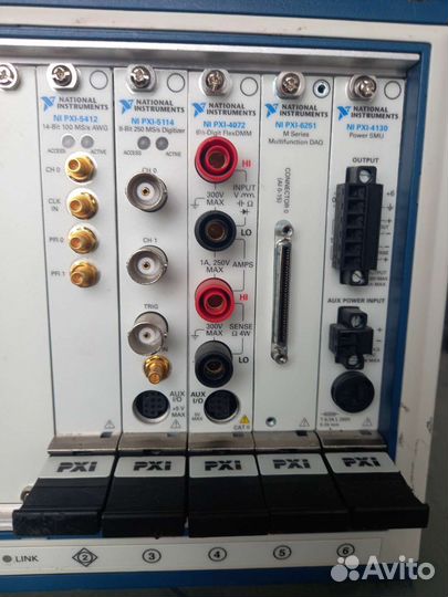 National instruments ni pxi-5412 5114 4072 6251