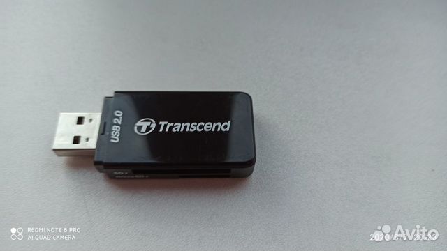 USB 2.0 Кард Ридер Transсend