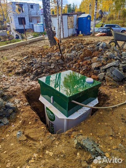 Септики в СПБ. Монтаж под ключ