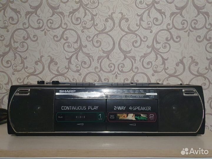 Магнитофон sharp WQ - 267ZT (BK)