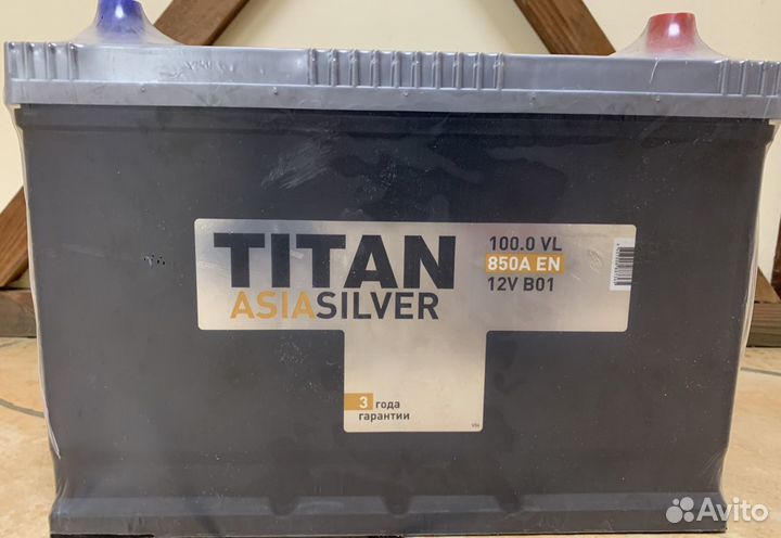 Акб 100Ач Титан Азия