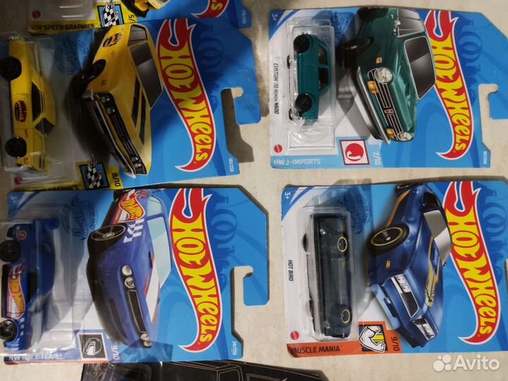 Hot wheels машинки