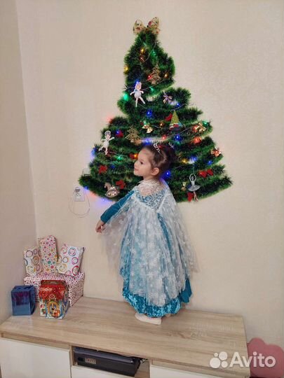 Новогоднее платье Эльза. Ручная работа