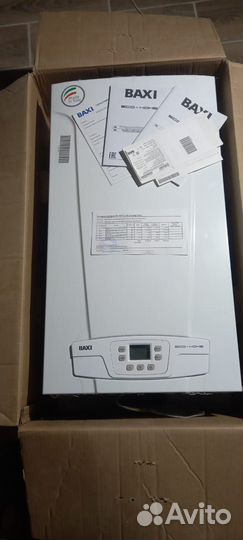Газовый котел двухконтурный baxi 24 новый