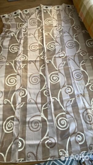 Комплект шторы органза