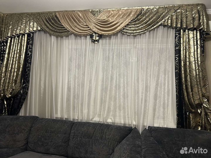 Шторы с ламбрекеном
