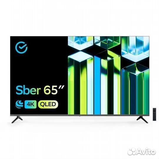 Телевизор сбер 65 qled