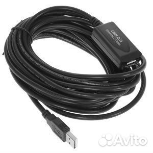 Кабель удлинительный dexp USB 2.0 A 3м