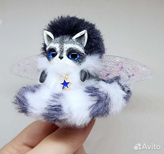 Мягкая игрушка енот