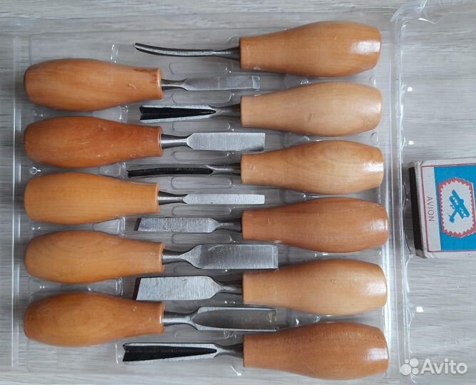 Набор резцов для резьбы по дереву