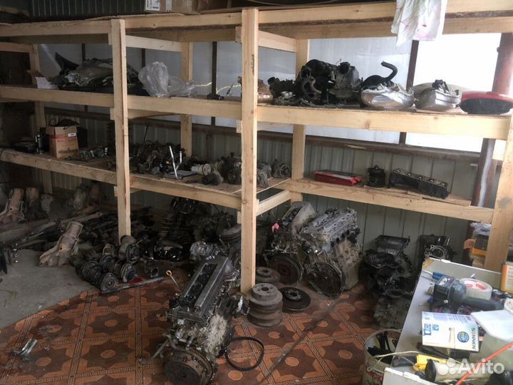 Разбор Toyota corolla 120 запчасти