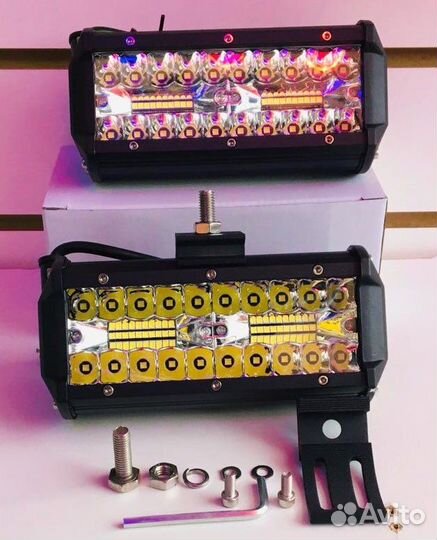 Led фара дальнего света 120вт цена за 2шт