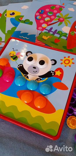 Развивающие игрушки для малышей Мозайка