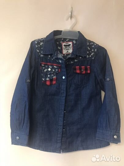 Рубашка прд джинсу (хлопок)