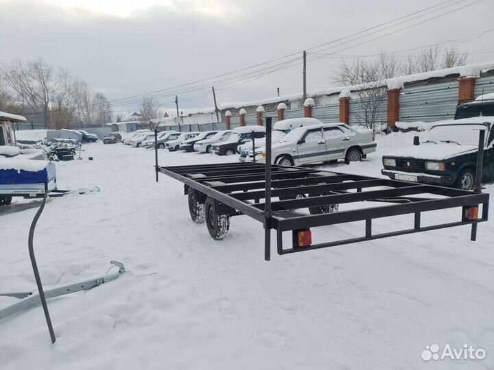 Прицеп платформа-рамка в наличии 5 на 2 метра