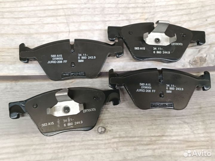Тормозные колодки передние бмв F11 F10 ориг