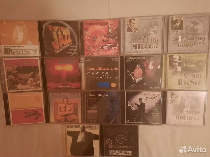 Коллекция компакт-дисков. Джаз