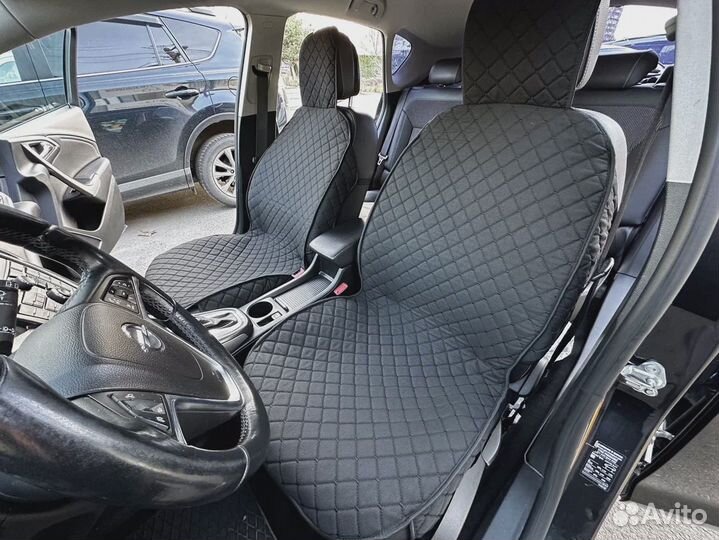 Накидка велюровая с боковушками черная