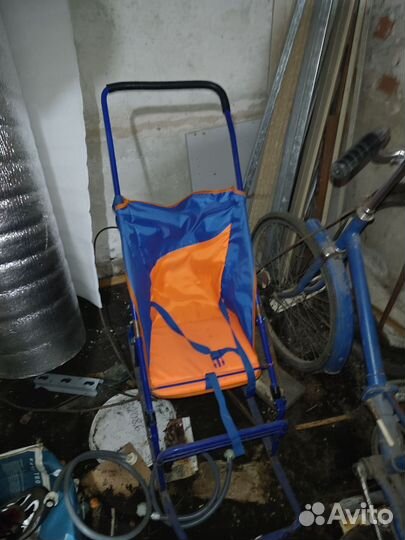 Детские санки коляска