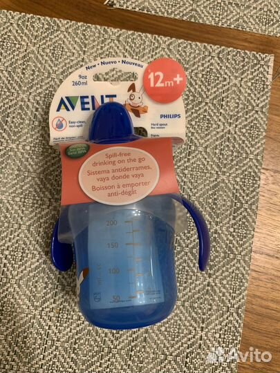 Поильник непроливайка philips avent