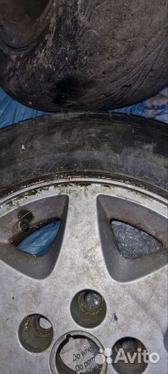 Литые диски r15 на ford 2шт в наличии