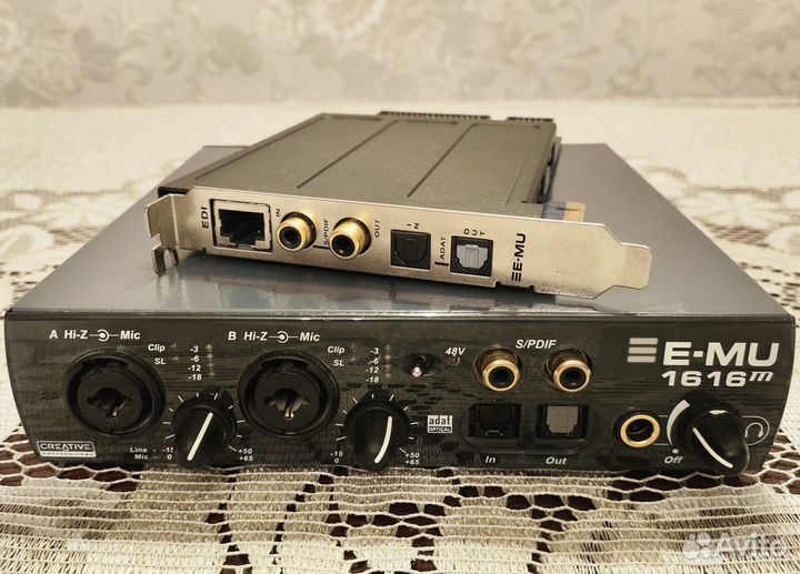 Creative Professional E-MU 1616M PCIe