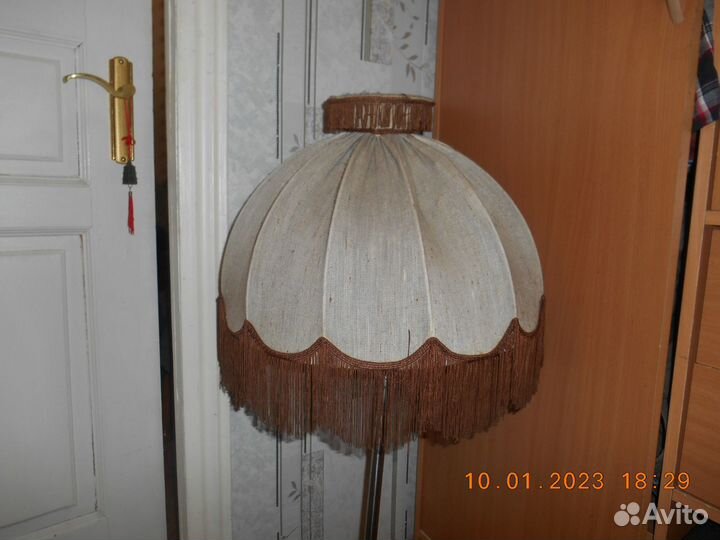 Подвесной винтажный абажур