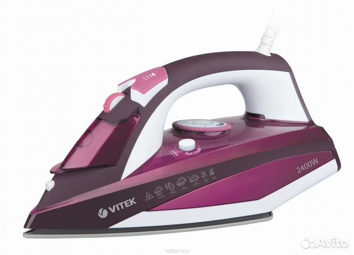 Утюг Vitek VT-1215 PK розовый