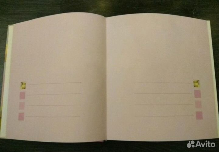 Детский фотоальбом 30 бумажных листов (60 страниц)