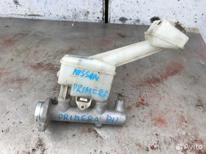 Гтц главный тормозной цилиндр Nissan Primera P12